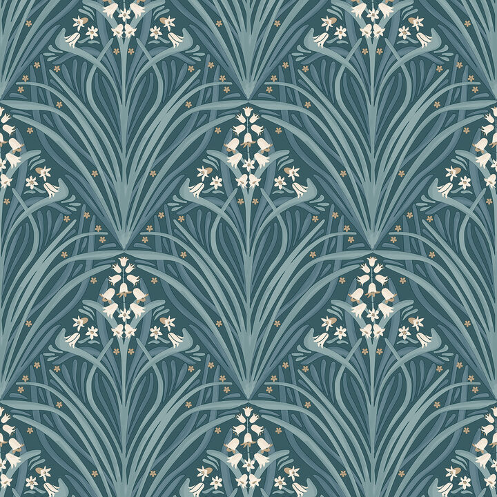 Victorian Bloom Wallpaper