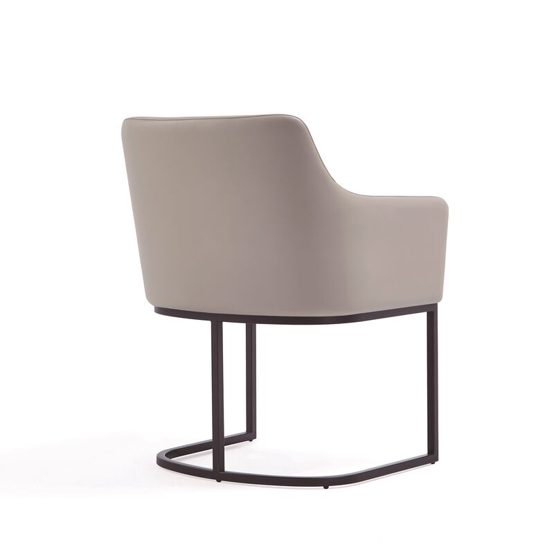 Serena Light Gray Dining Arm Chair image number 5
