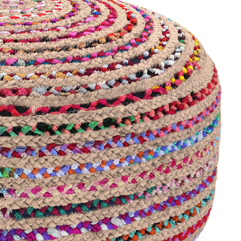 Margo Large Round Pouf