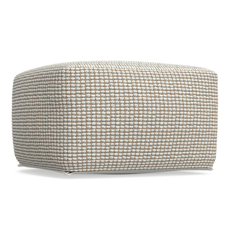 Simpli Home Zelma 24W Square Celtic Indoor/Outdoor Pouf image number 5