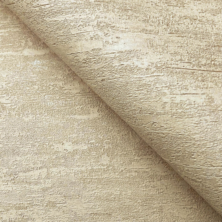 Weathered Stucco Wheat Wallpaper