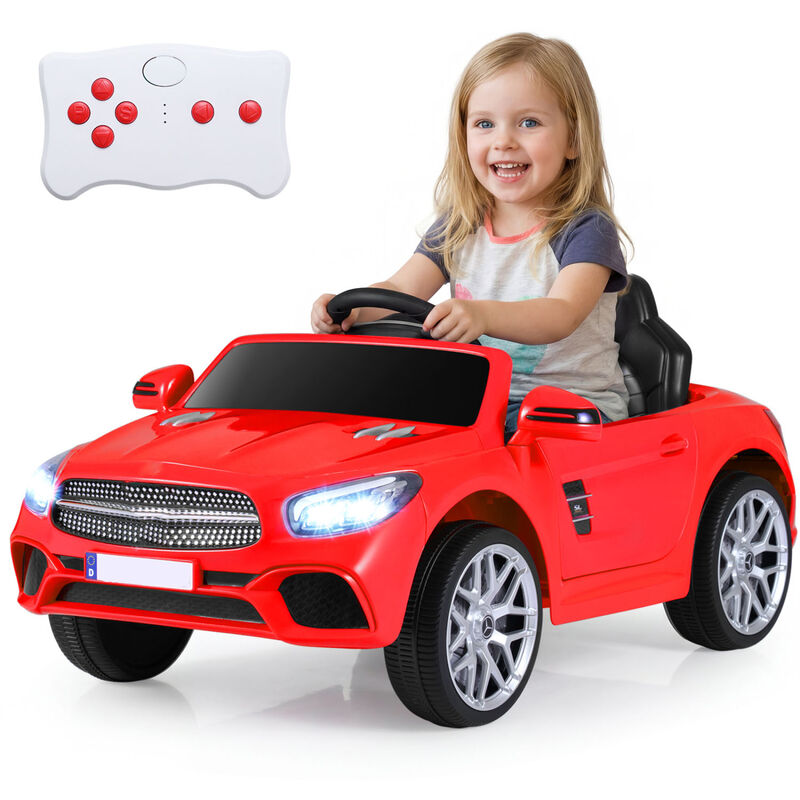 Kids 12V Battery Powered Ride On Car with Remote Control and Built-In Music image number 3