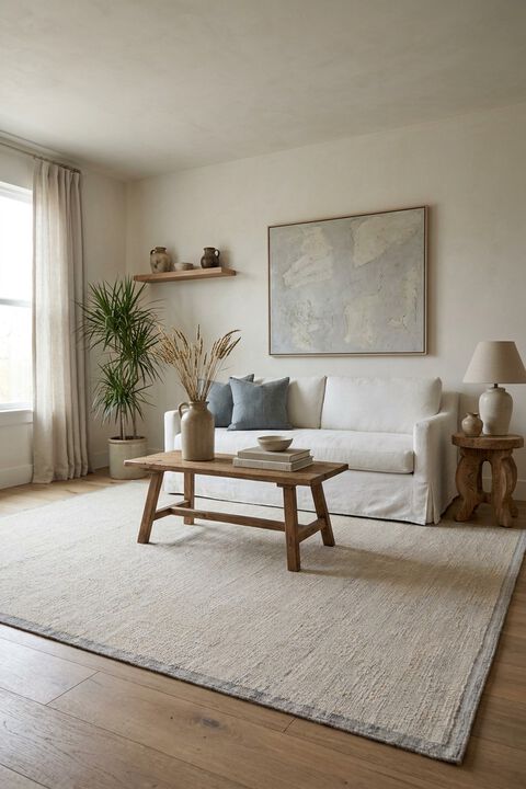 Dakota DAK-01 Mist/Ivory 9'6" x 13'6" Rug by Amber Lewis x Loloi