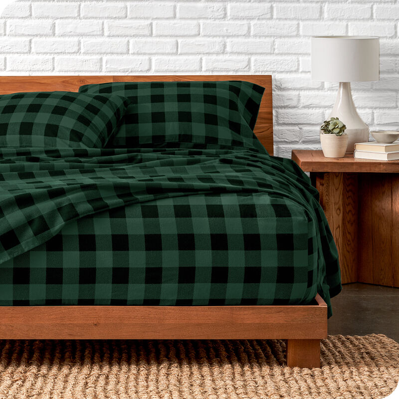 Soft & Cozy 100% Cotton Flannel Printed Pattern Sheet Set image number 3