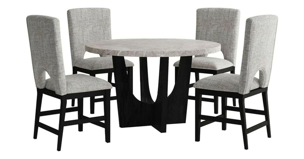 Oregon 5 Piece Counter Height Dining Set