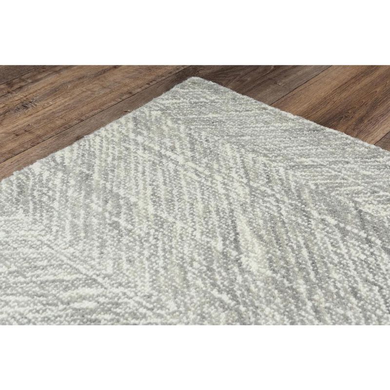 Hand Tufted Cut Pile Wool Rug, 7'6" x 9'6"