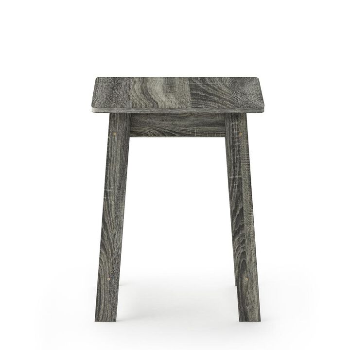 Furinno Beginning End Table, French Oak Grey