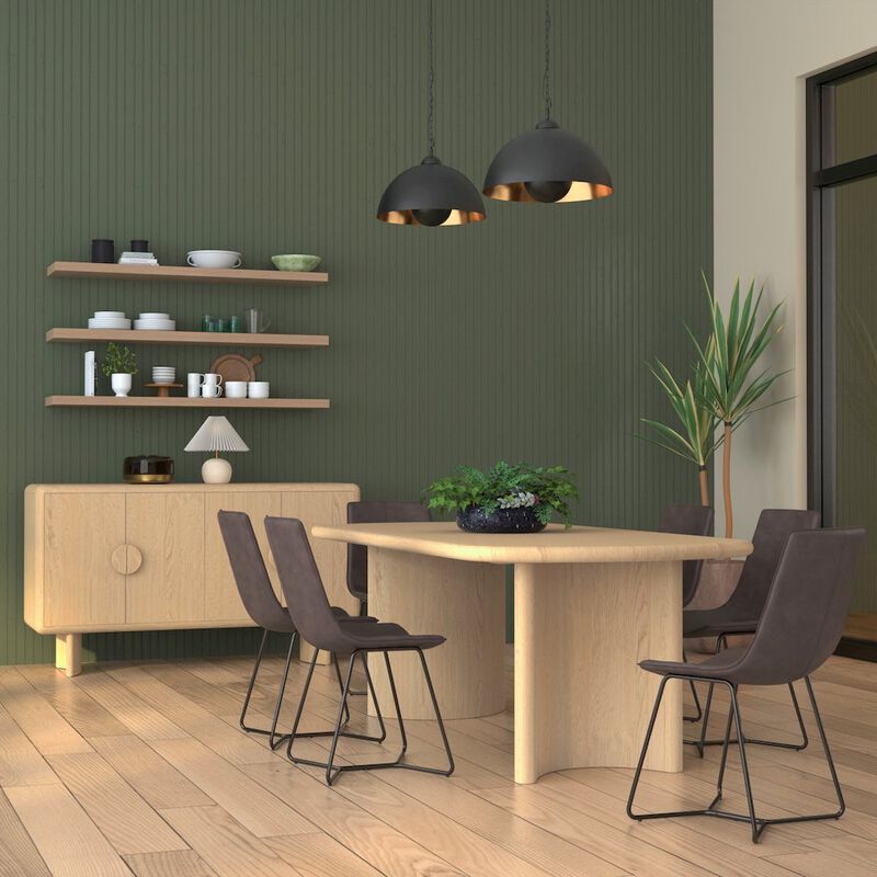 Alpine Furniture Gabrielle Dining Table image number 2
