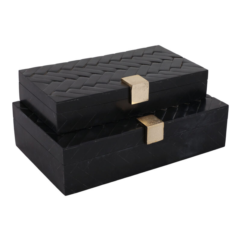S/2 Weave Design Boxes image number 1