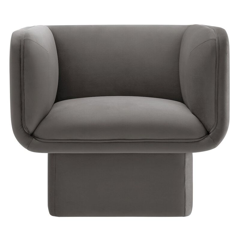 Tate Performance Velvet Accent Chair image number 5