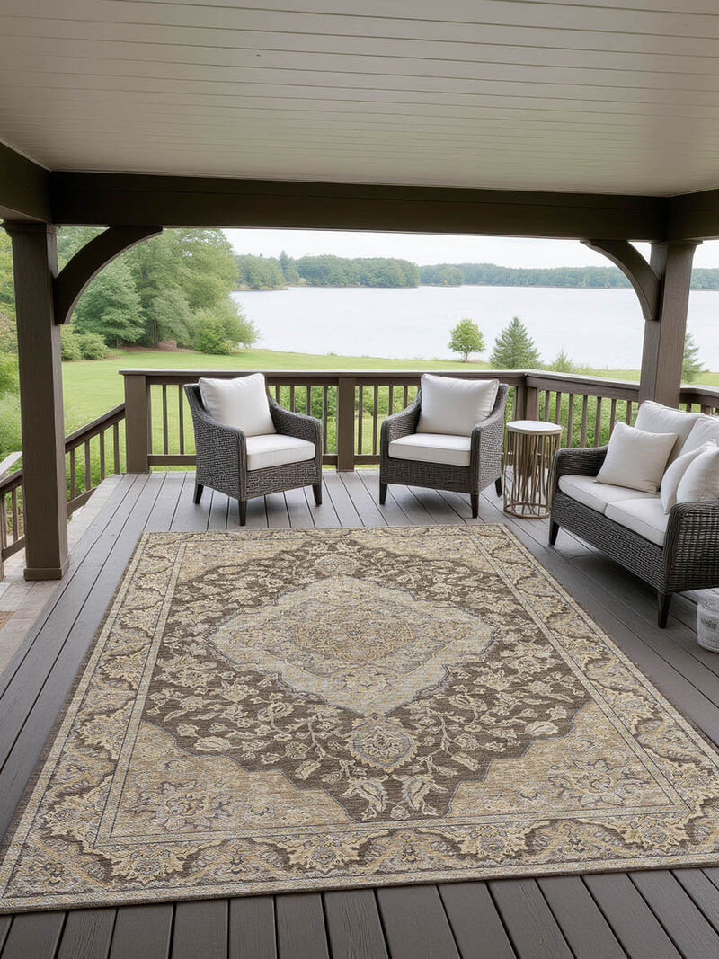 Hatay HY3 Chocolate 3' x 5' Rug