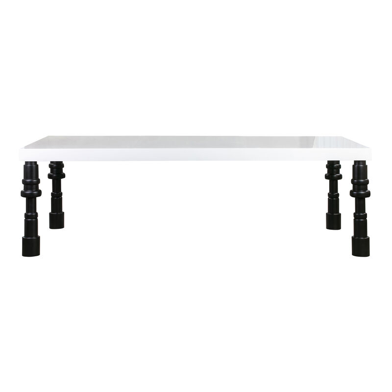 Spindle Gloss Lacquer Dining Table