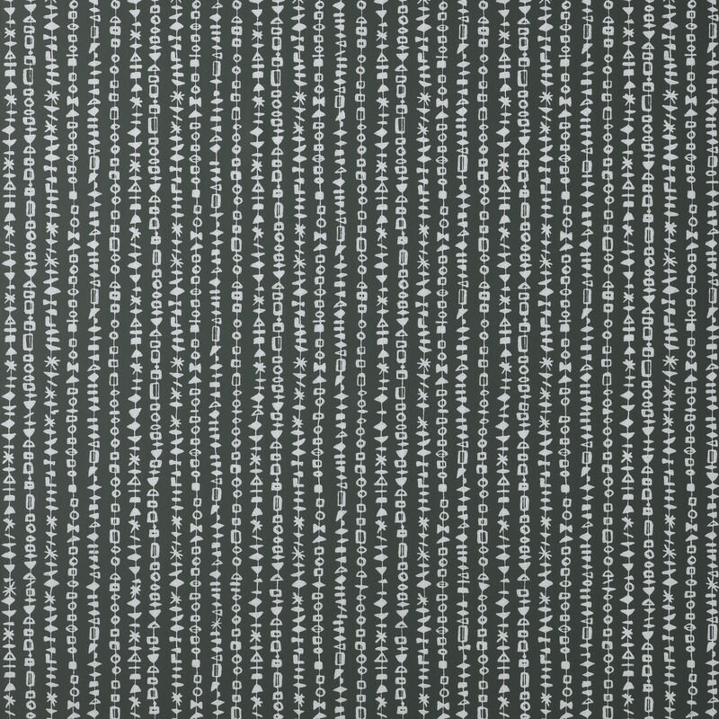Salvador Black Shape Stripes Wallpaper image number 0