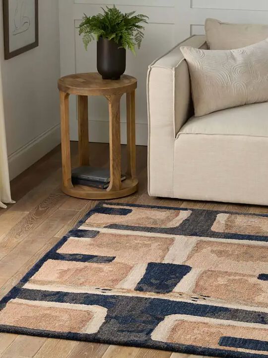 Honeycomb Balsa Ebony 6'X9' Rug