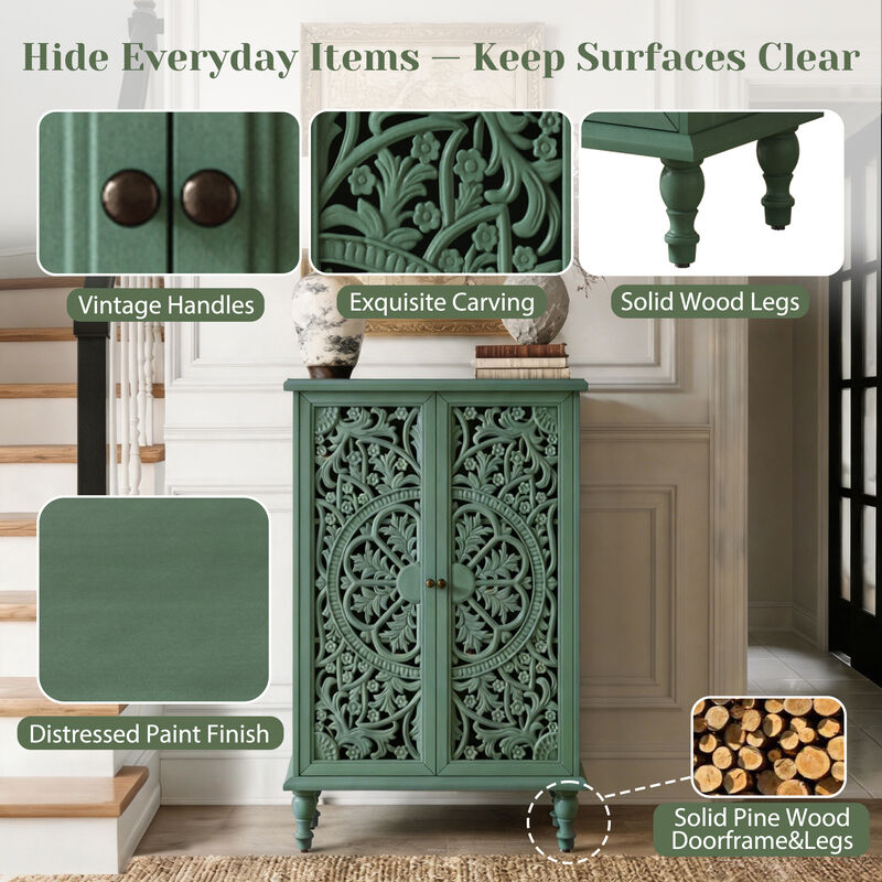 Zuggo 47" Tall Accent Cabinet image number 5