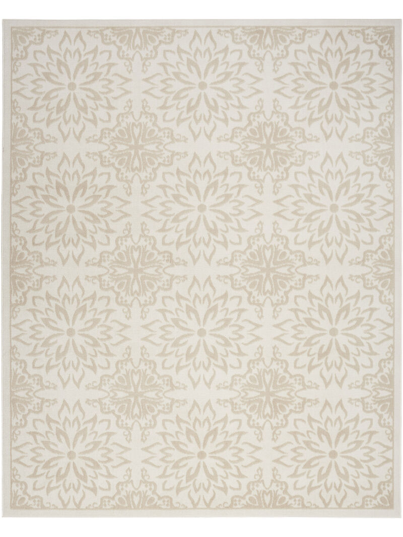 Jubilant JUB06 Ivory/Beige 4' x 6' Rug