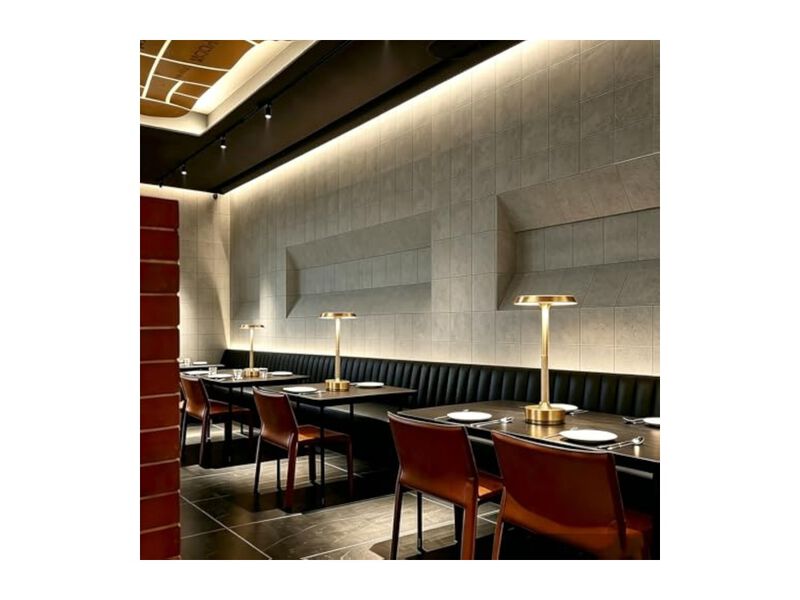 Rechargeable Dimmable Touch Control Desk Lamp For Office Outdoor Dining Room image number 2