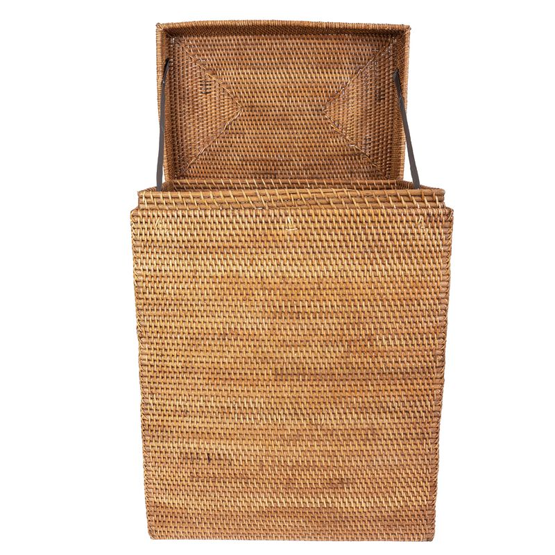 Saboga Home&trade; Rectangular Hamper with Hinged Lid image number 3