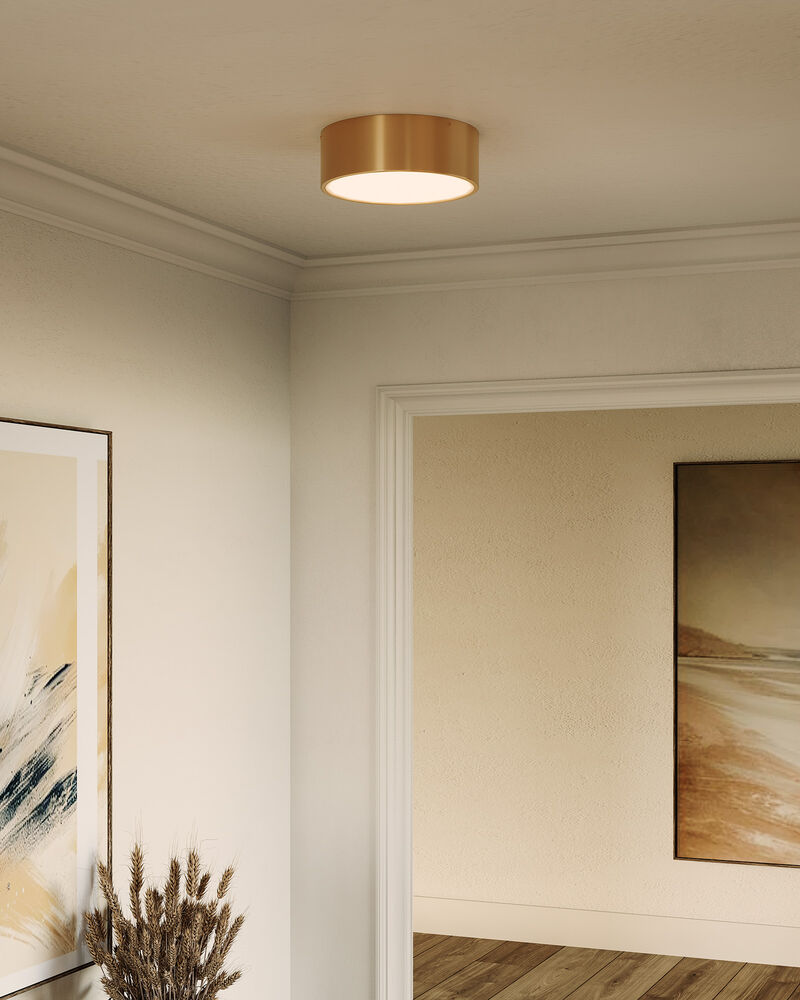 Brisbane 11 in 2 Lights Flush Mount image number 5