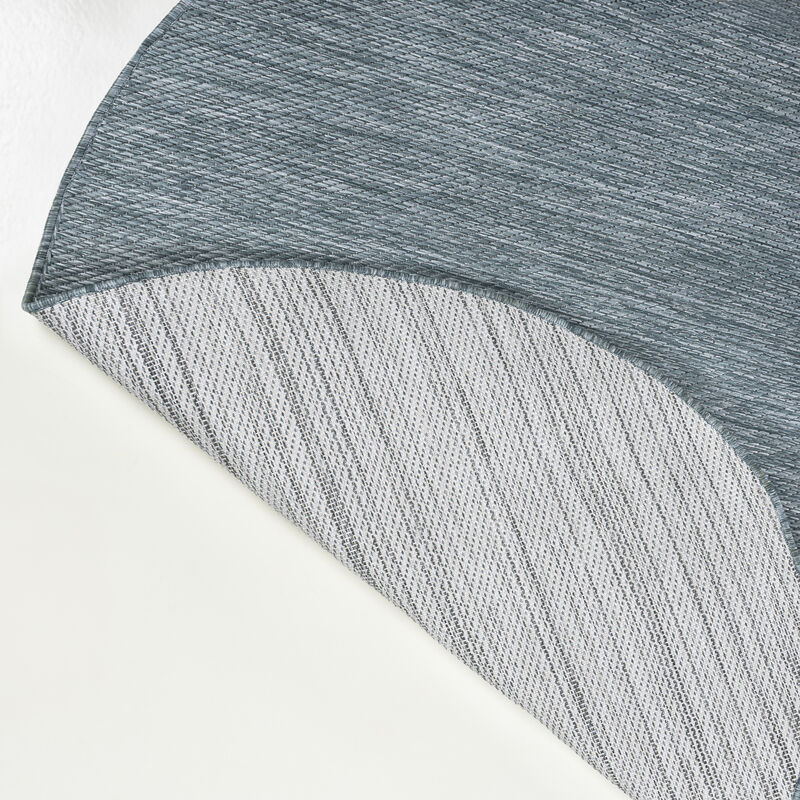 Evan Modern Rustic Organic Curve Area Rug