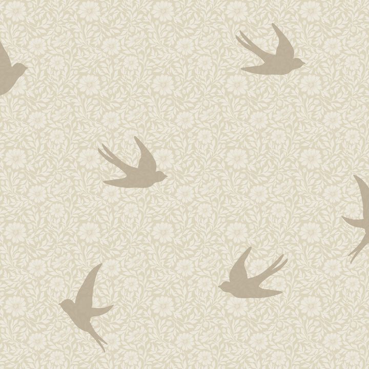 Sparrow Silhouettes Wallpaper