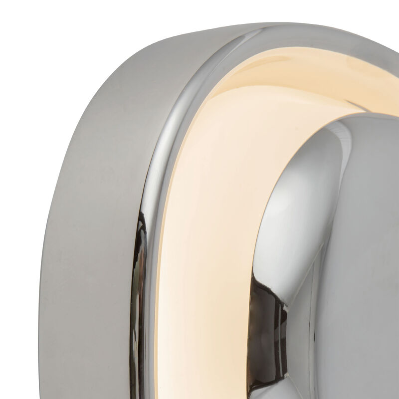 Pebble 8-in Damp-Rated Dimmable LED Wall Sconce image number 7