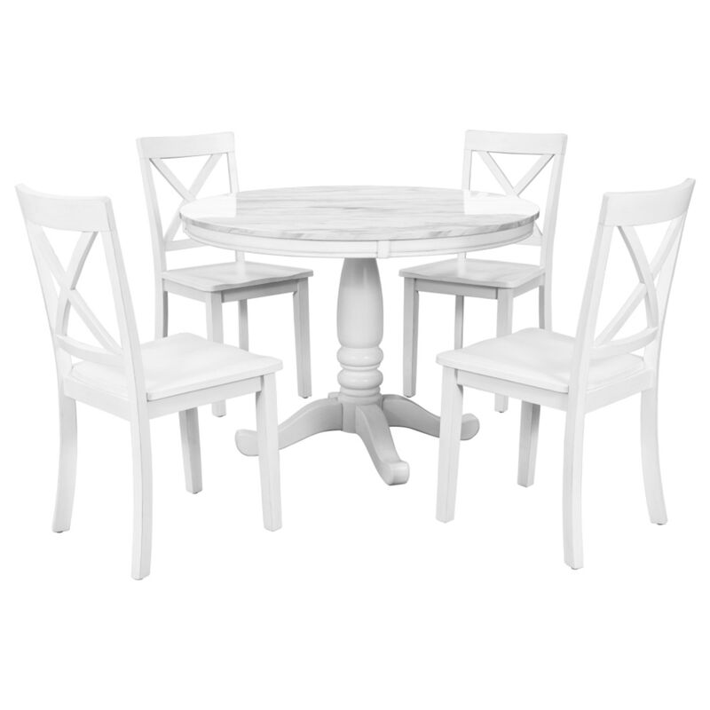 Fakmig 5-Piece Dining Set image number 3