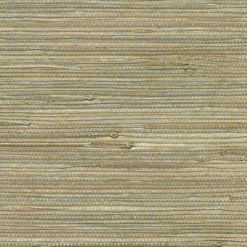 Iriga Platinum Grasscloth Wallpaper image number 0