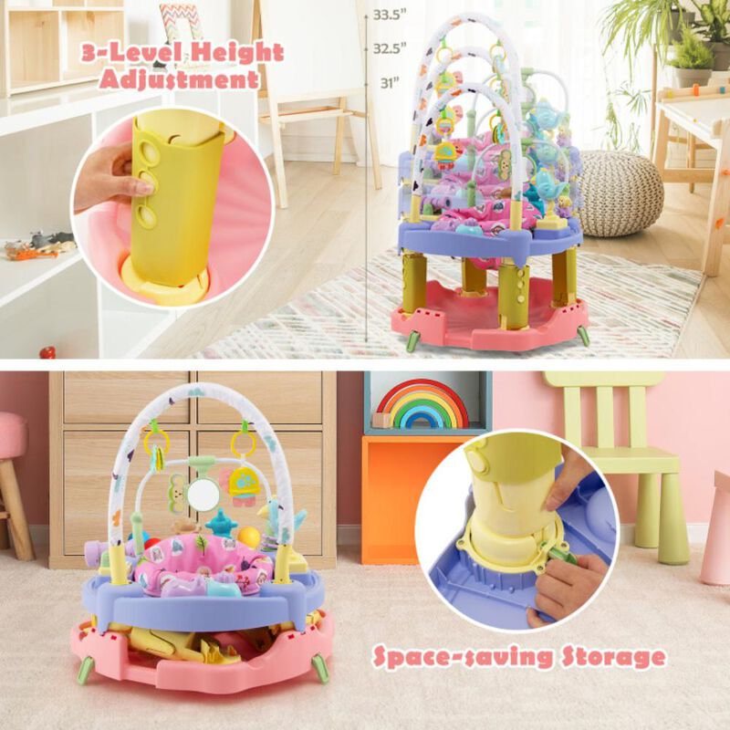 Hivvago 3-in-1 Baby Activity Center with 3-position for 0-24 Months.