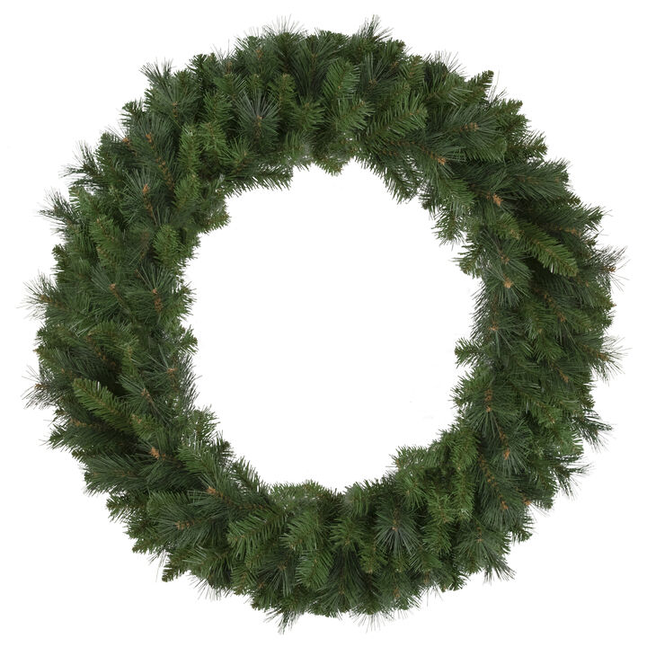 Beaver Pine Mixed Artificial Christmas Wreath  36-Inch  Unlit