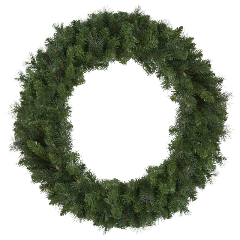 Beaver Pine Mixed Artificial Christmas Wreath  36-Inch  Unlit