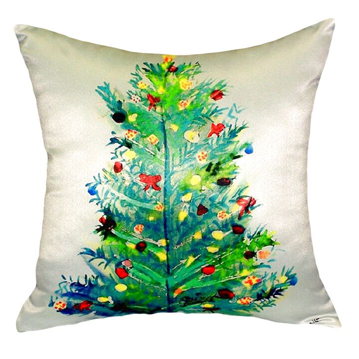 Betsy Drake  16 x 20 in. Christmas Tree No Cord Pillow