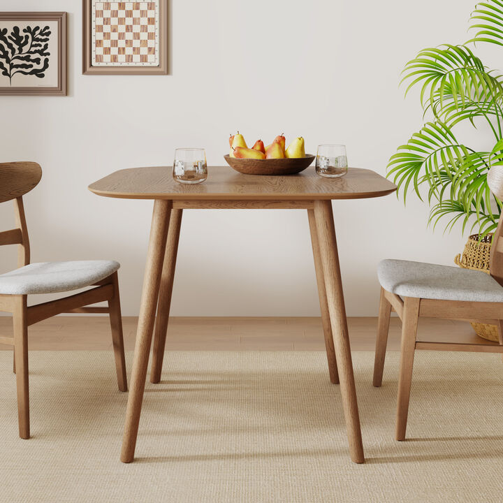 Christopher Knight Home Cordoba Mid-Century Modern Square Wood Dining Table