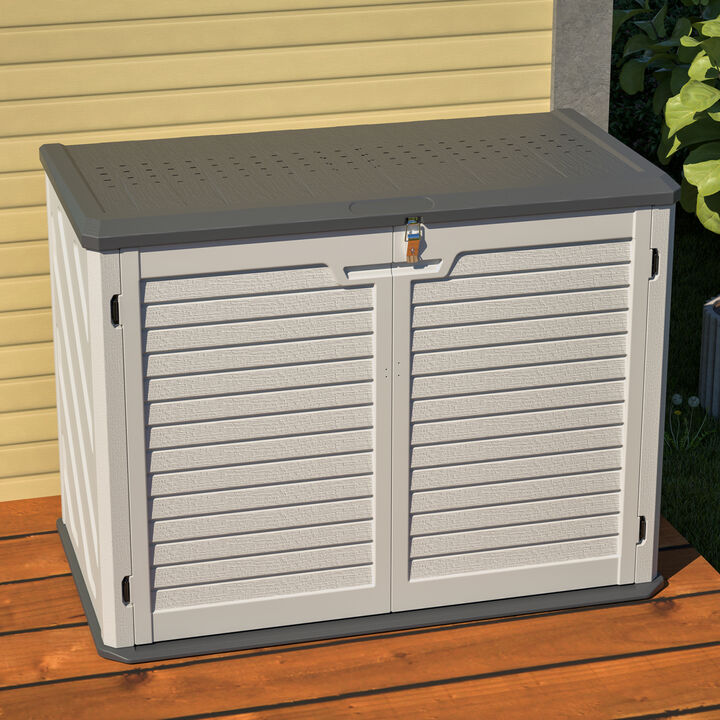 TATEUS Patio Storage Cabinet