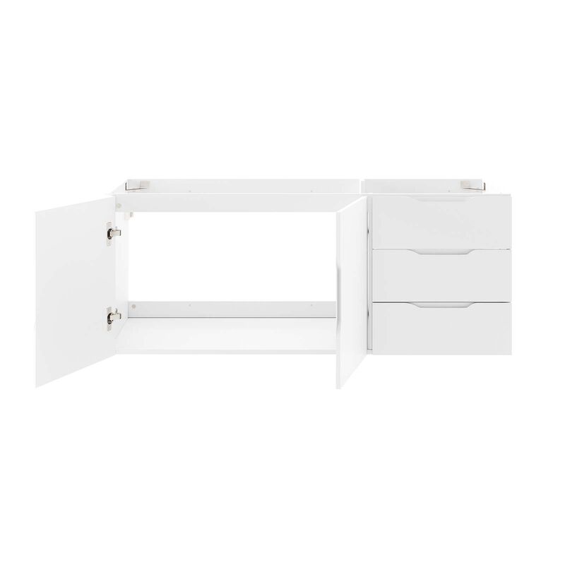 Vitality 48" Double or Single Sink Compatible (Not Included) Bathroom Vanity Cabinet image number 5