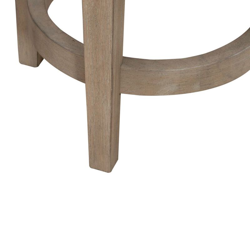 Liberty Furniture Brentwood Upholstered Swivel Console Stool  - Sandstone image number 5