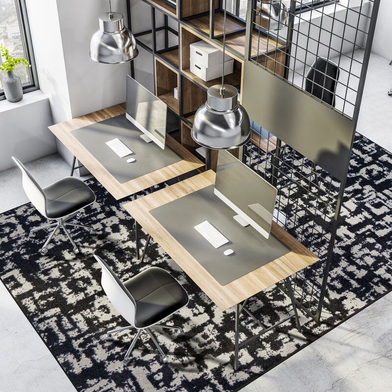 Joy Carpets WorkSpace Deep End Area Rug image number 2