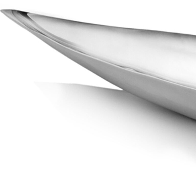 Modern Leaf Shaped Decorative Bowl &ndash; Centerpiece Bowl for Snacks, Fruit, and Home D&eacute;cor image number 4