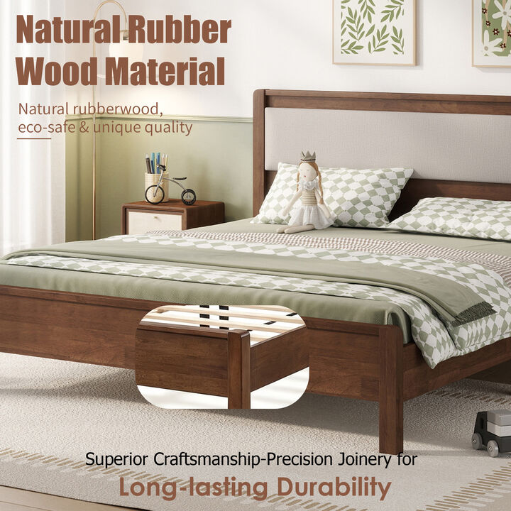 Dedsal Queen Size Wooden Bed