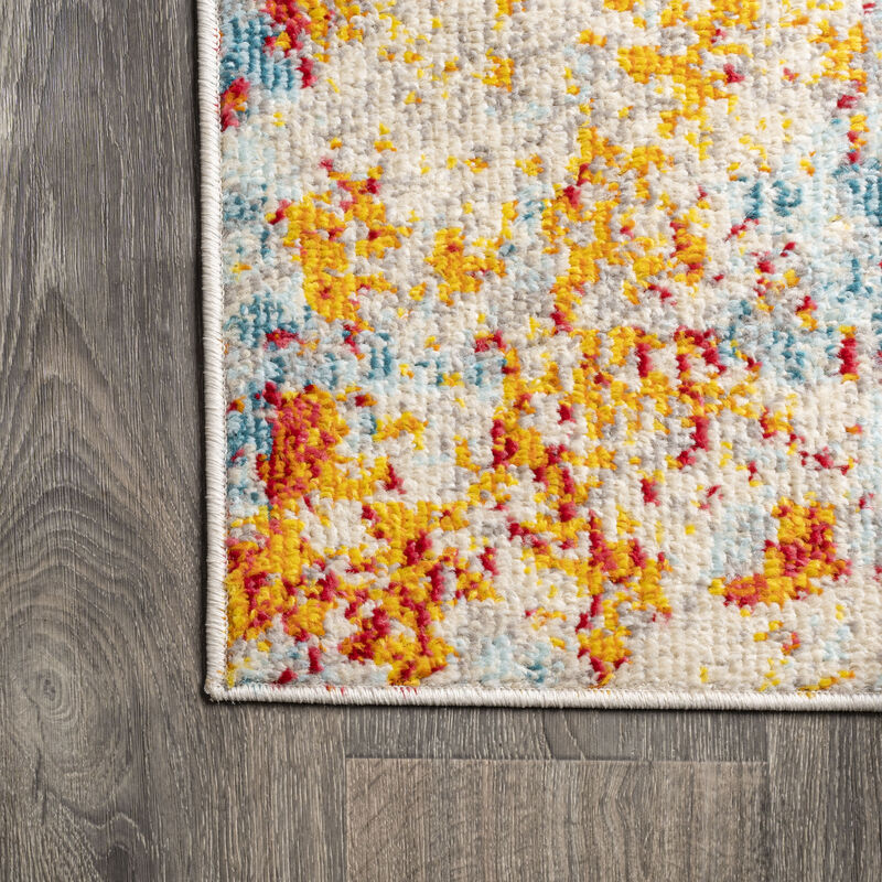 Sunset Modern Abstract Area Rug