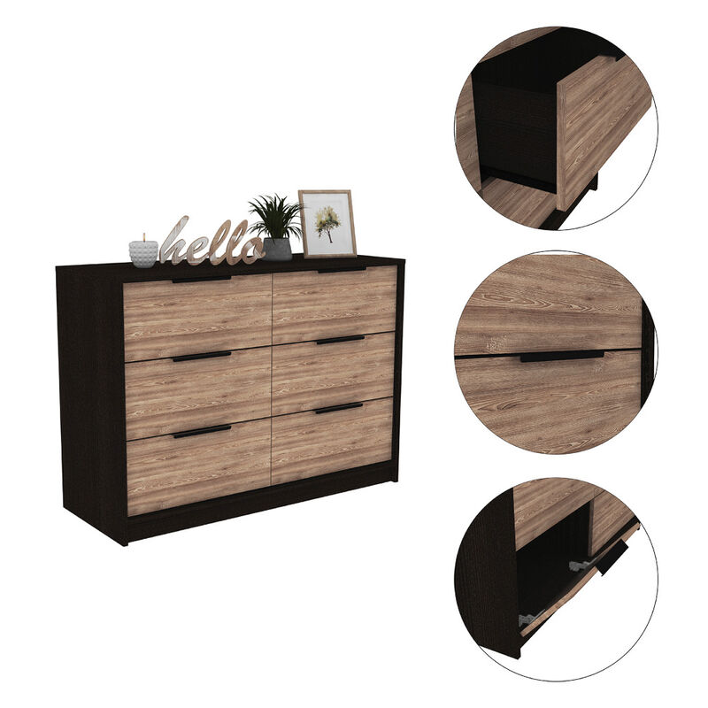 Rotkul 4 Drawers 2 Doors Dresser image number 2