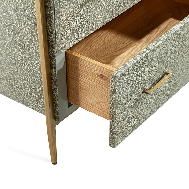 Morand 6 Drawer Chest - Shagreen