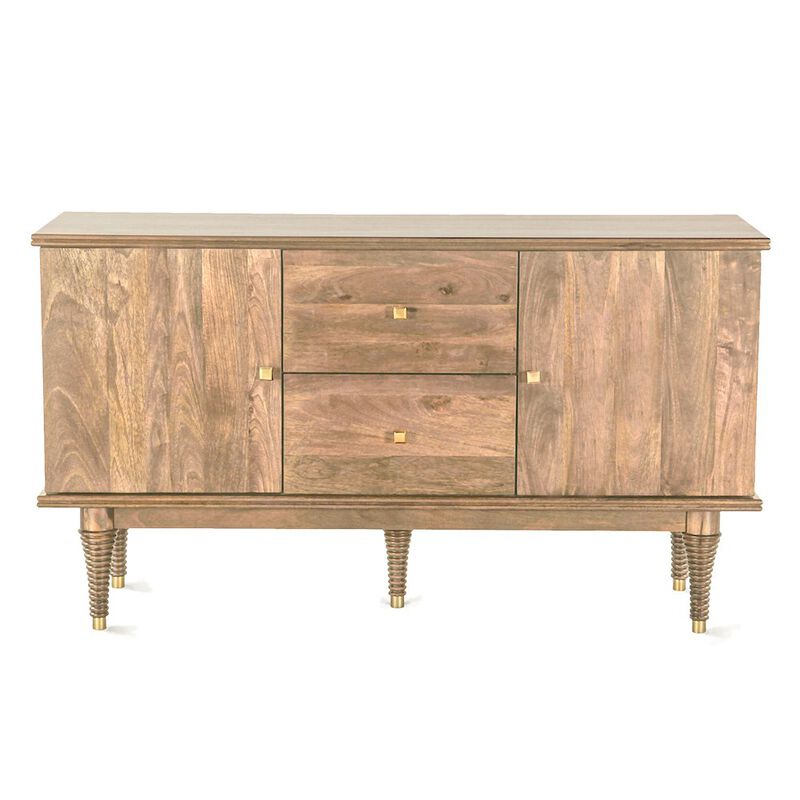 World Interiors Provence 55" Sideboard in Brown image number 0