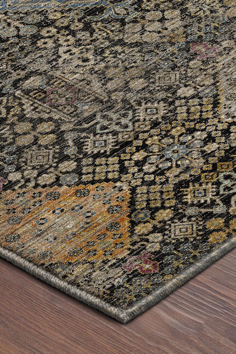 Aristo AR1 Black 9' x 12' Rug image number 6