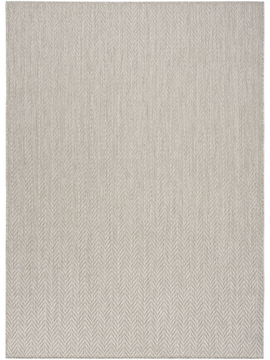 Horizon Indoor/Outdoor HOZ02 Gray 4' x 6' Rug