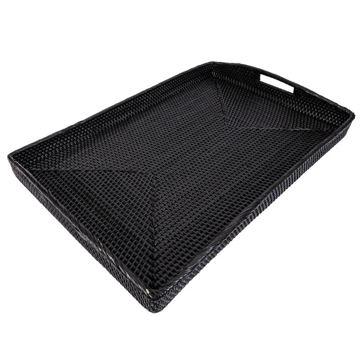 Saboga Home&trade; Rectangular Serving Tray With High Handles