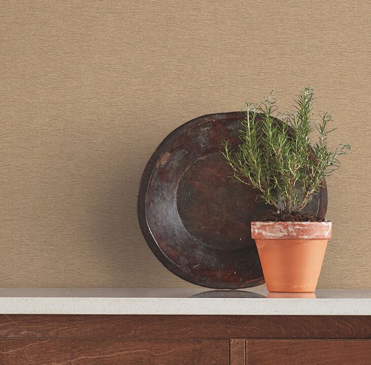 Gathered Wheat Textured Wallpaper