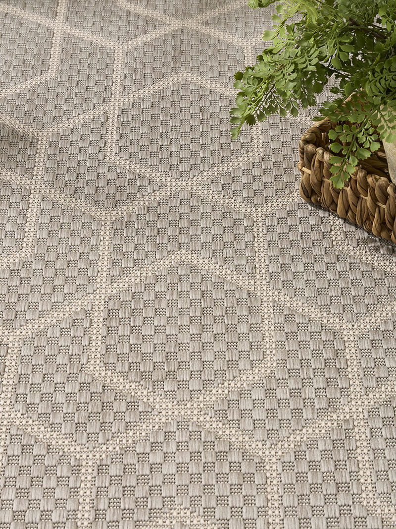 Horizon Indoor/Outdoor HOZ01 Gray 9' x 12' Rug