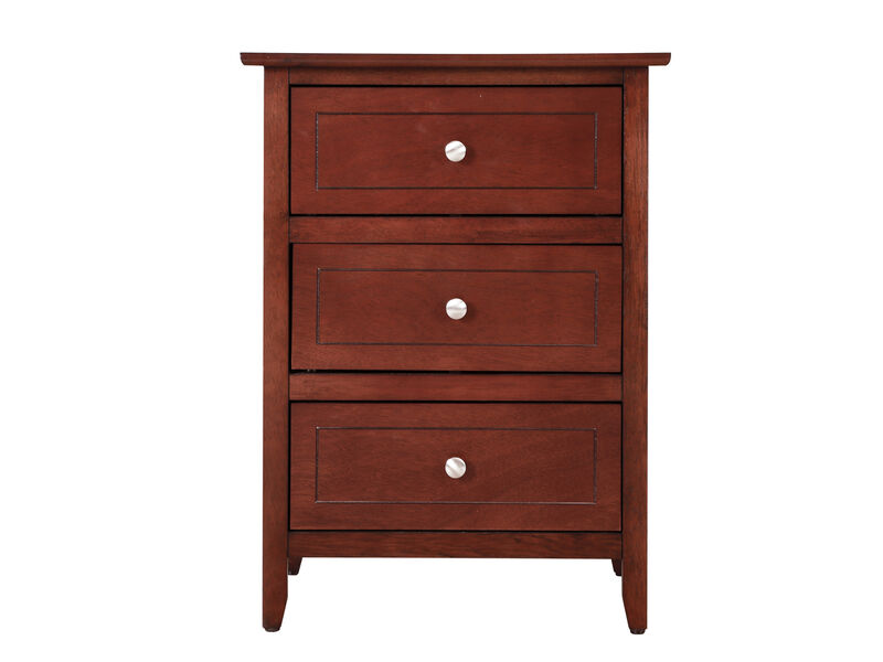 Daniel 3-Drawer Nightstand (25 in. H x 15 in. W x 19 in. D) image number 0