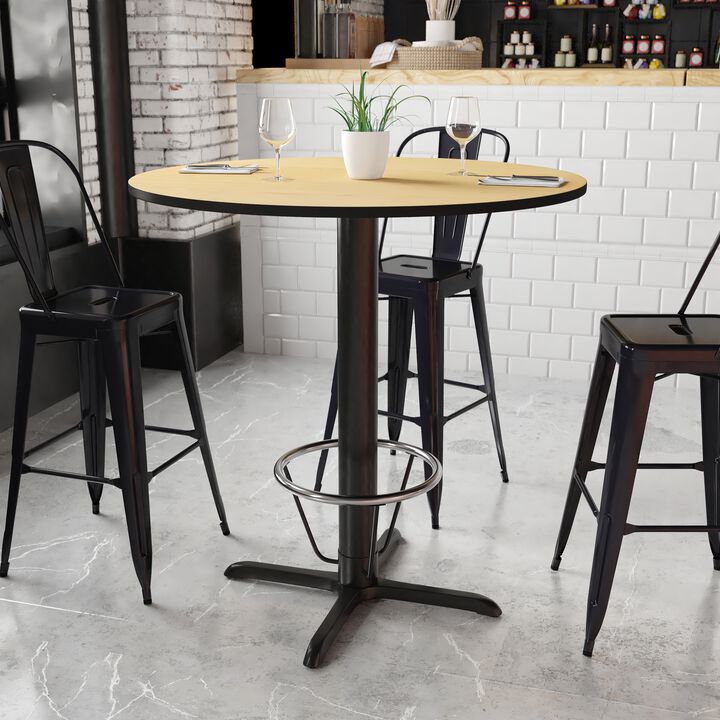 Restaurant Dining Table and Bases - Bar Height